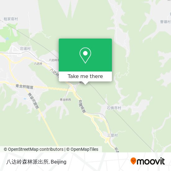 八达岭森林派出所 map