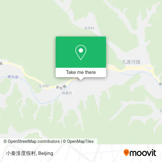小秦淮度假村 map