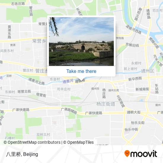 八里桥 map