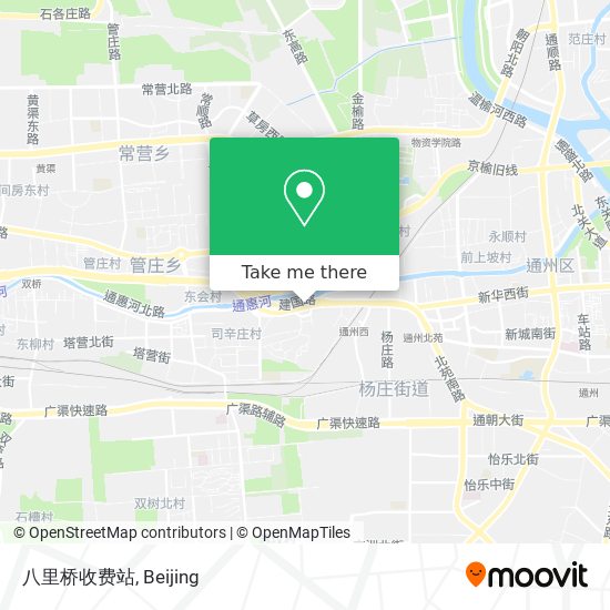 八里桥收费站 map