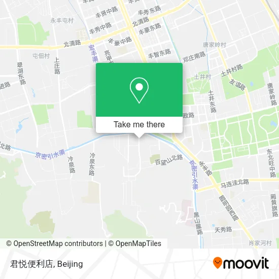 君悦便利店 map