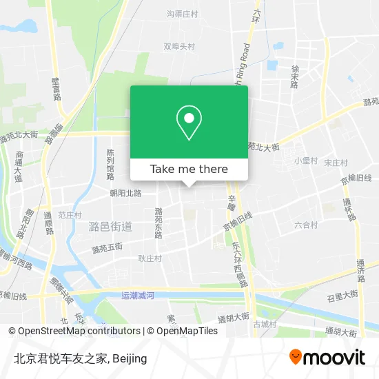 北京君悦车友之家 map