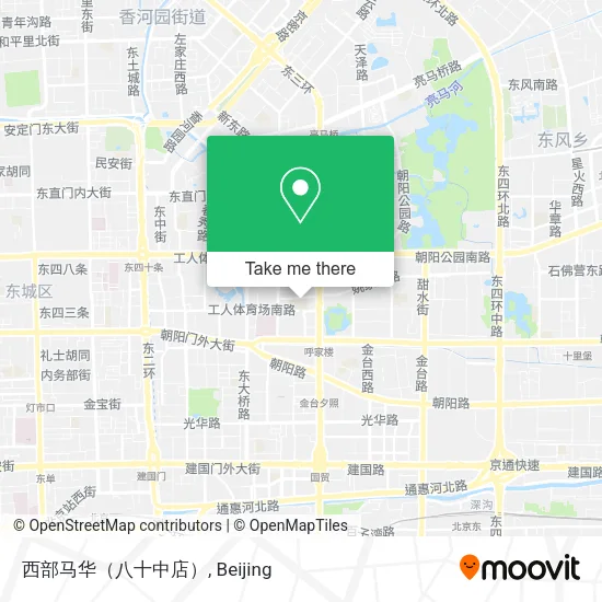 西部马华（八十中店） map