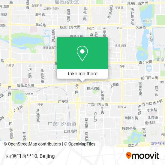 西便门西里10 map