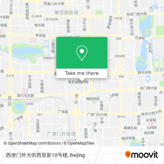西便门外大街西里新10号楼 map
