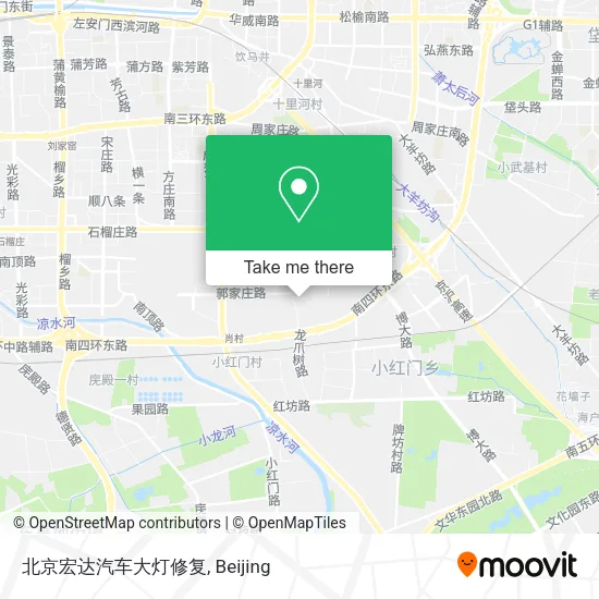 北京宏达汽车大灯修复 map