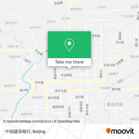 中国建设银行 map
