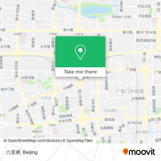 六里桥 map