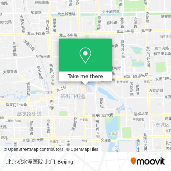 北京积水潭医院-北门 map