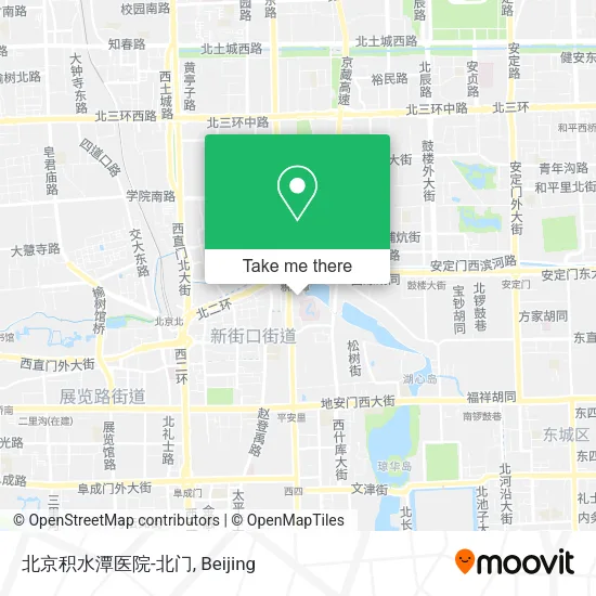 北京积水潭医院-北门 map