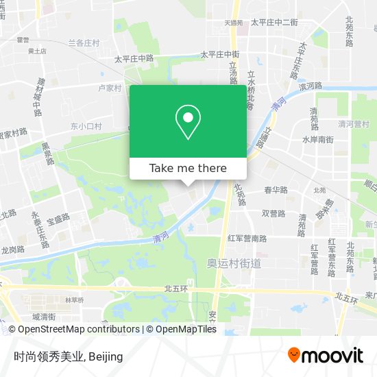 时尚领秀美业 map