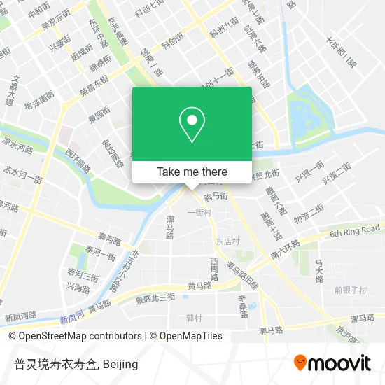 普灵境寿衣寿盒 map