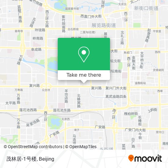 茂林居-1号楼 map