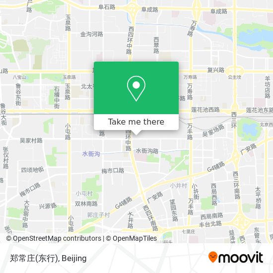 郑常庄(东行) map