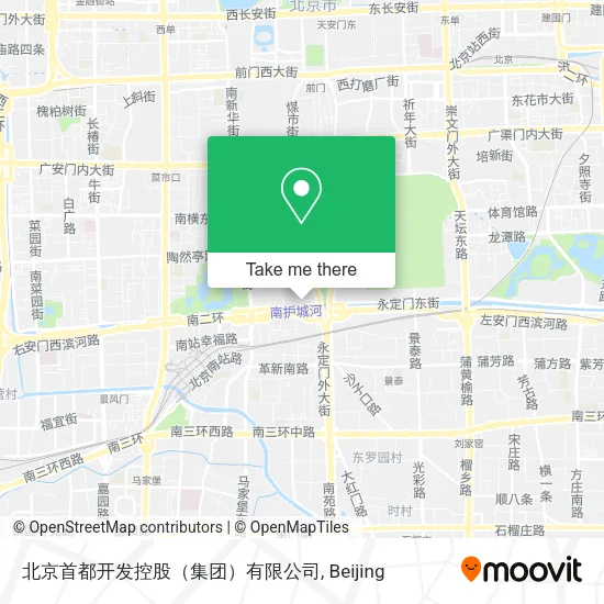 北京首都开发控股（集团）有限公司 map