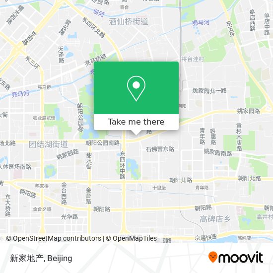 新家地产 map