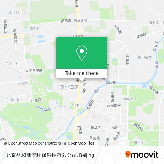 北京益和新家环保科技有限公司 map