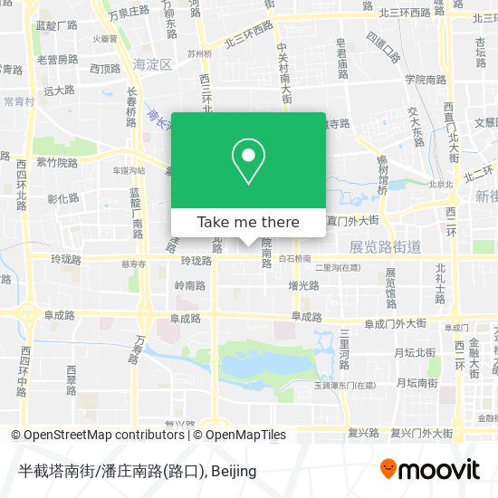 半截塔南街/潘庄南路(路口) map