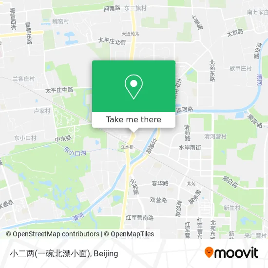 小二两(一碗北漂小面) map