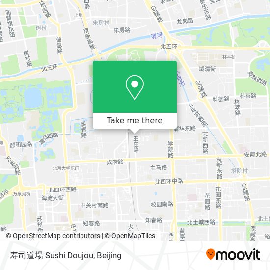 寿司道場 Sushi Doujou map