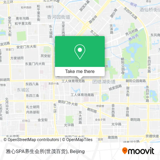 雅心SPA养生会所(世茂百货) map