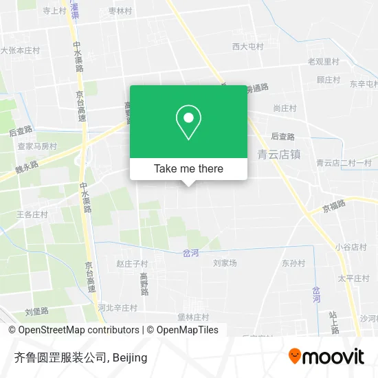 齐鲁圆罡服装公司 map