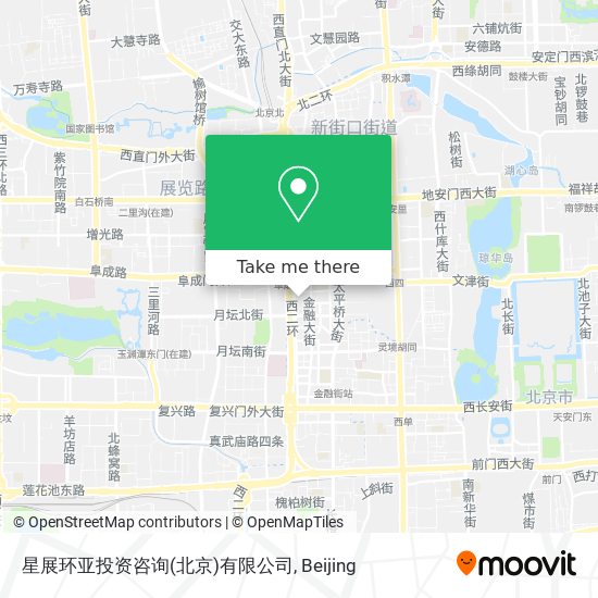 星展环亚投资咨询(北京)有限公司 map