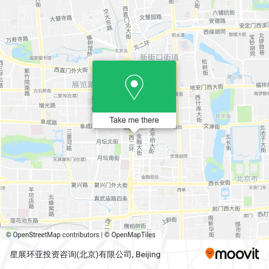 星展环亚投资咨询(北京)有限公司 map