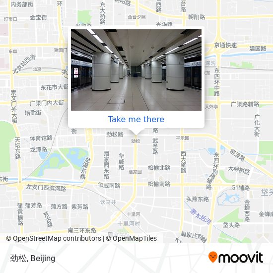 劲松 map