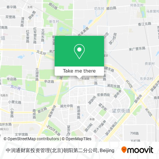 中润通财富投资管理(北京)朝阳第二分公司 map