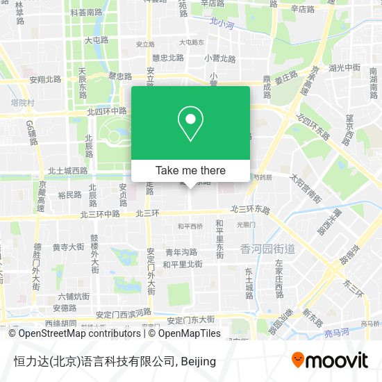 恒力达(北京)语言科技有限公司 map