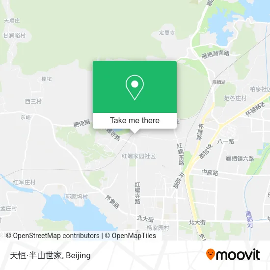 天恒·半山世家 map