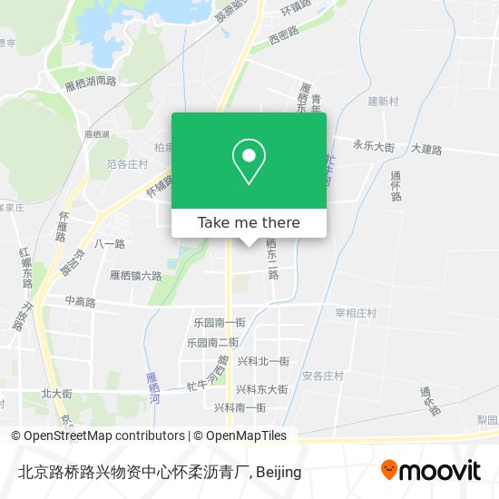 北京路桥路兴物资中心怀柔沥青厂 map