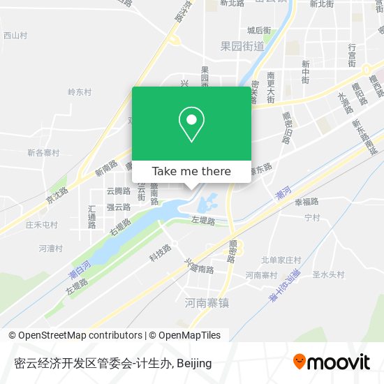 密云经济开发区管委会-计生办 map
