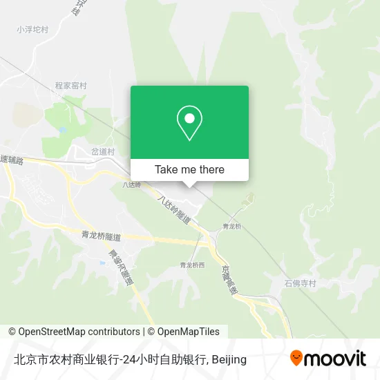北京市农村商业银行-24小时自助银行 map