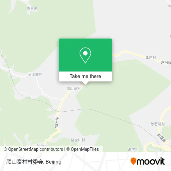 黑山寨村村委会 map