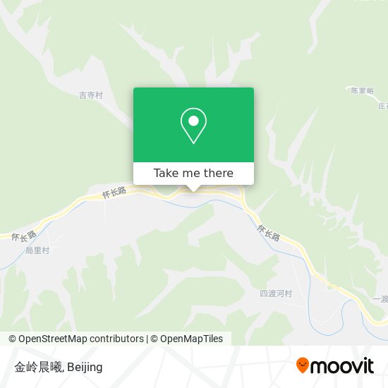 金岭晨曦 map