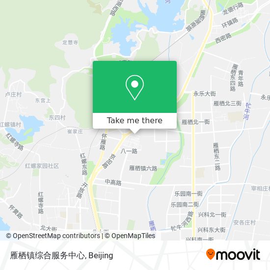 雁栖镇综合服务中心 map