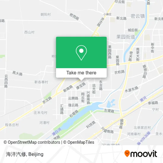海洋汽修 map