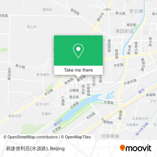 易捷便利店(水源路) map