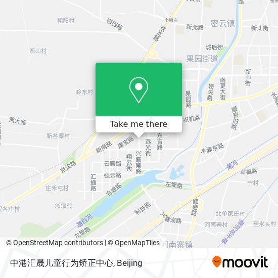 中港汇晟儿童行为矫正中心 map