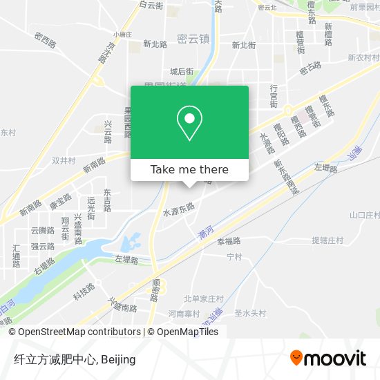 纤立方减肥中心 map