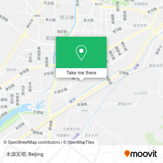 水源宾馆 map