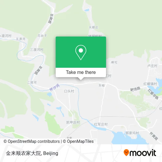 金来顺农家大院 map