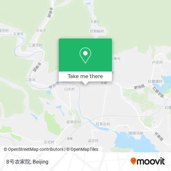 8号农家院 map