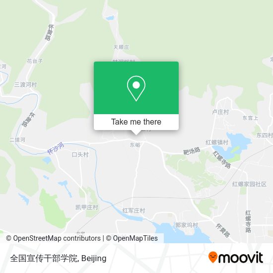 全国宣传干部学院 map