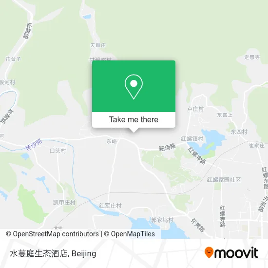 水蔓庭生态酒店 map