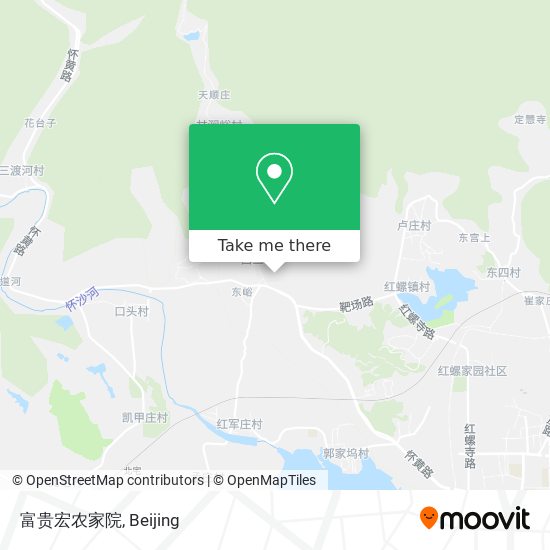 富贵宏农家院 map