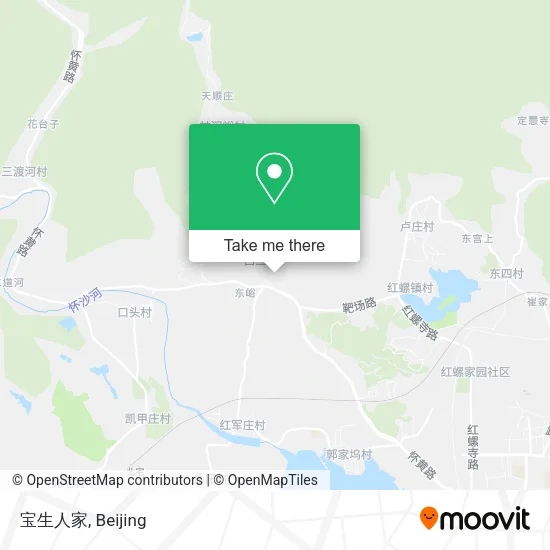 宝生人家 map