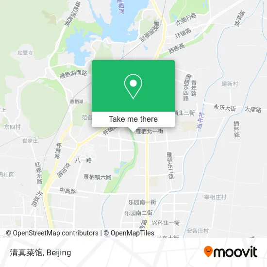 清真菜馆 map